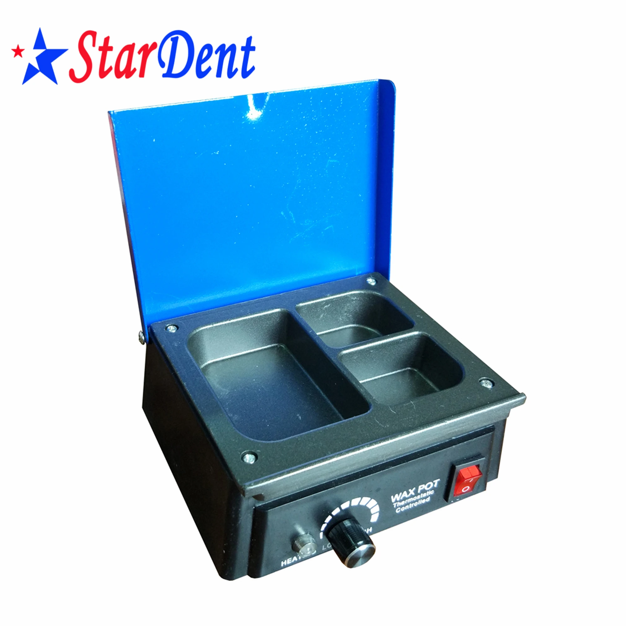 Digital Dental Lab Wax Heater Pot with Three Basins Lab Equipment