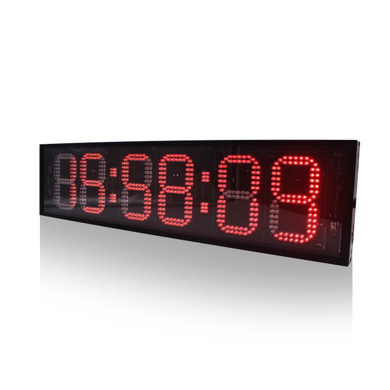 Wholesale Wall Mounted Fitness Digital Clock Gym Interval Timer With App Control Timer For Workouts