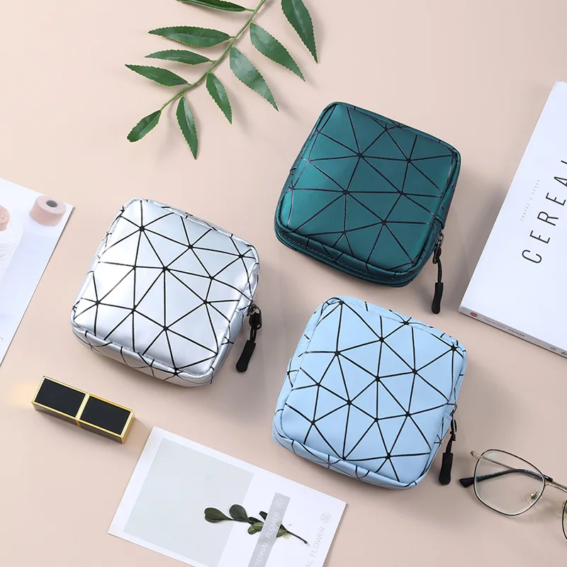 Portable Pocket Bag PU leather Waterproof Pocket Wallet Coin Purse