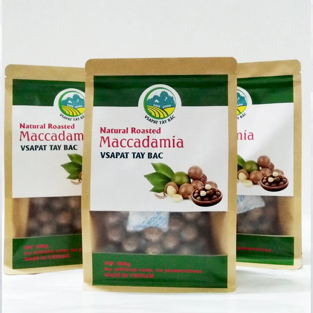 Высококачественные Натуральные жареные Maccadamia - VSAPAT TAY BAC 500 г