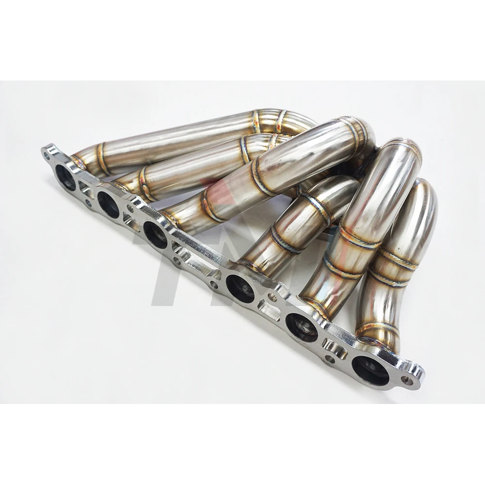 TM performance Steam Pipe T4 twin scroll Equal Length Turbo Manifold for Supra MK4 2JZGE 2JZ GE 1993-1998
