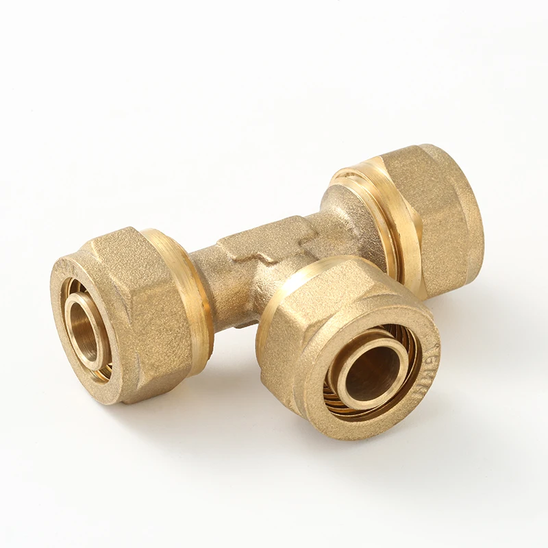 Central Air Conditioning System Tee Slip Tight Fitting Unique Groove Chamfering Design