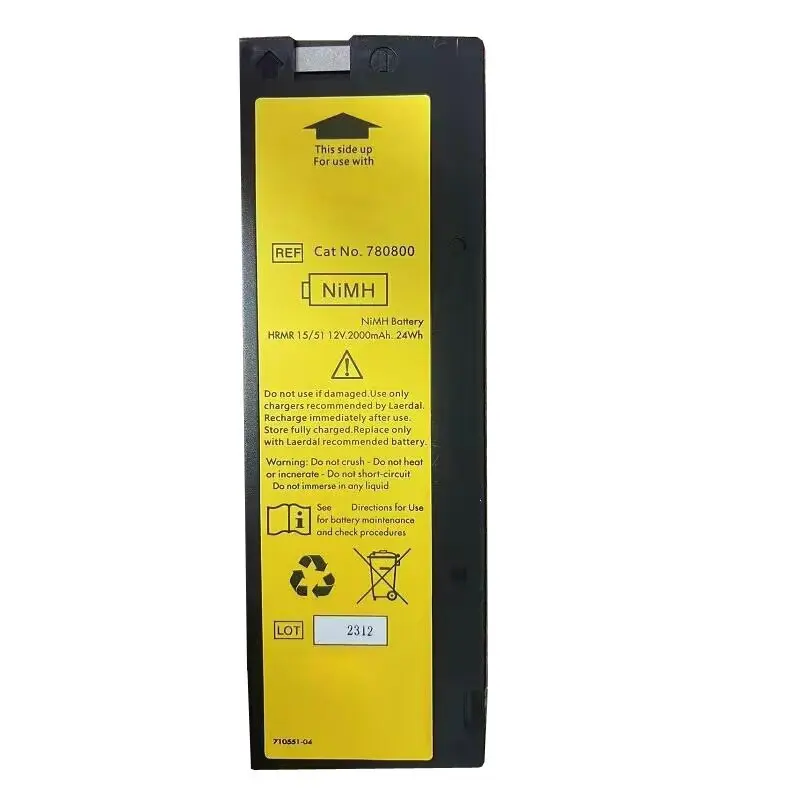 Battery 12v 2000mAh 780800 Common size options 892003345 78461584751 Laerdal Medical AS  ,LSU For Infinium Omni