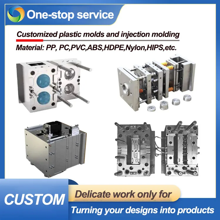 Custom Plastic Injection Mold Injection Plastic Precision Mold for Electric Housing Cover Inject Molded Parts