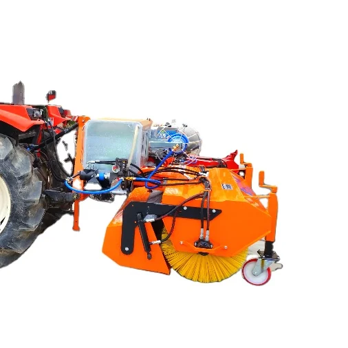 Construction Street Sweeper From Turkey With Bucket Tractor Mounted Road Sweeper