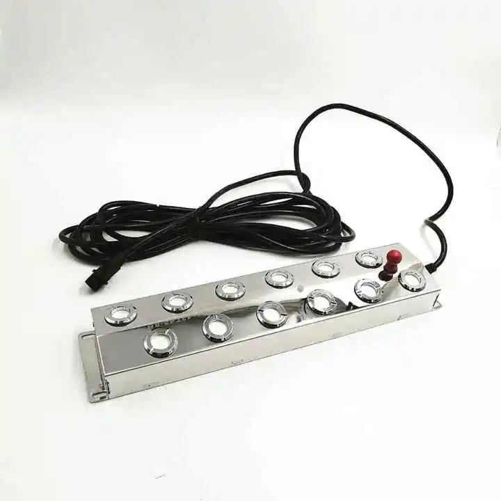 10 head atomizing plate stainless steel float type atomizer fog quantity ultrasonic atomizer humidifier accessories