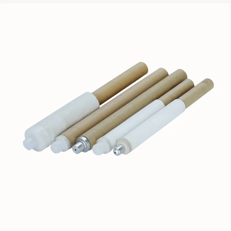 China thermocouple manufacturers Immersion Fast Response R Type safety splash proof reusable thermocouple for molten aluminum