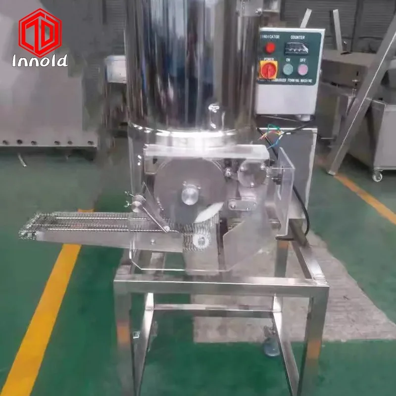Electric Burger Chicken Nuggets Forming Meat Patty Making Machine