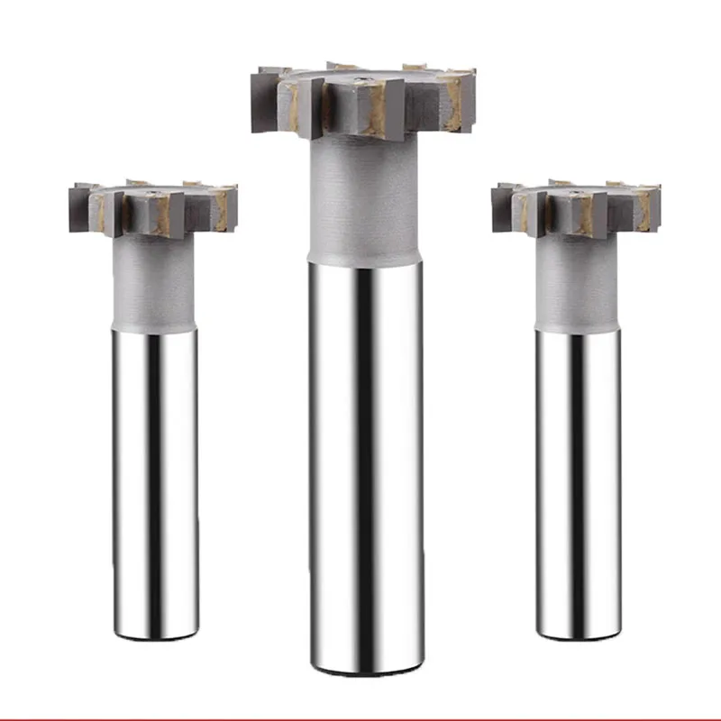 Tungsten Steel T slot Milling Cutter welding Carbide slot Milling Cutter