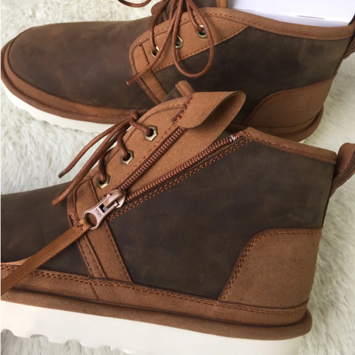 Factory direct snow boots men winter casual shoes for Warm in
