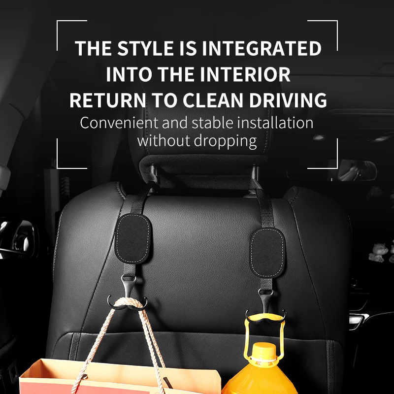 car accessories organizer headrest hook holder seat back hanger car hook for coat