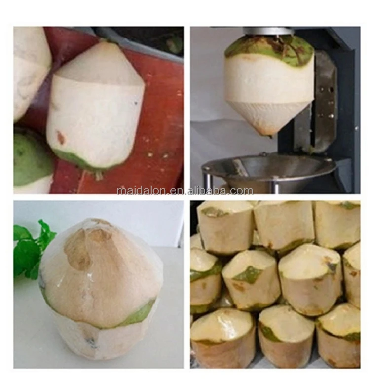 Automatic Coconut Peeling Paring Machine Coconut Meat Scrapers Machine