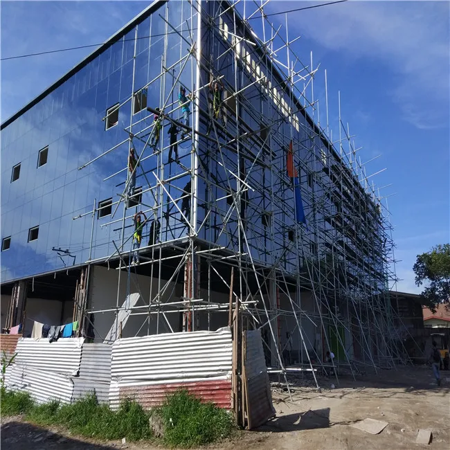 aluminum alloy price per m2 unitized glass curtain wall system cost per square metre