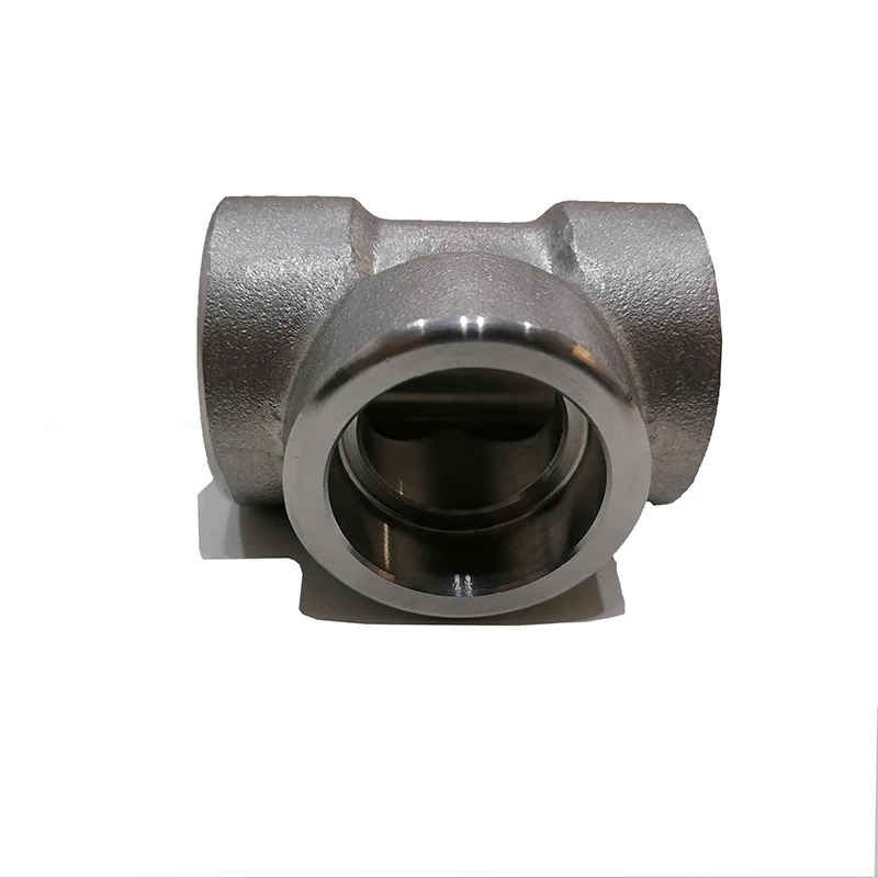 Stainless steel compression fittings tee, instrument fittings 3000LB S32205 PIPE FITTINGS