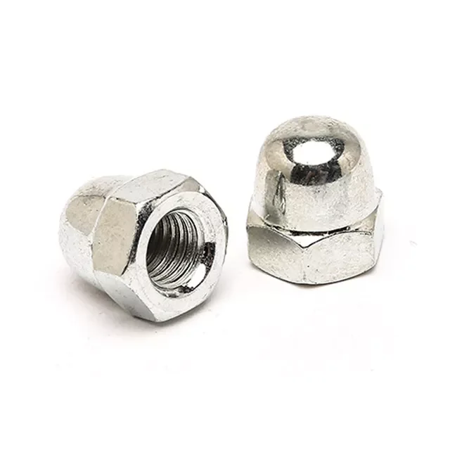 XT Carbon steel  stainless steel din1587 hex domed c ap nut