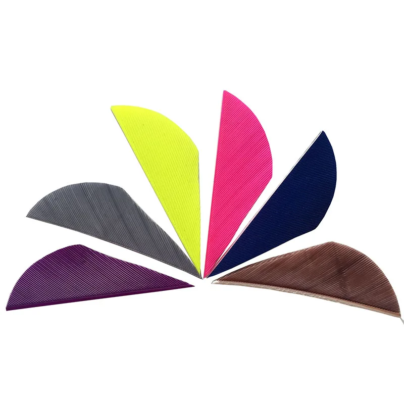 Archery Arrow Diy Fletching 2 inch Archery Carbon Arrow Feather Fletching Right Wing