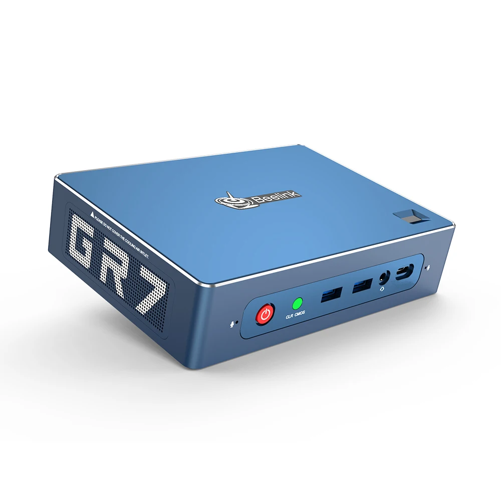 Beelink MINI PC GTR R7 3750H Wifi6 DDR4 16G nvme SSD 512G Mini Desktop PC