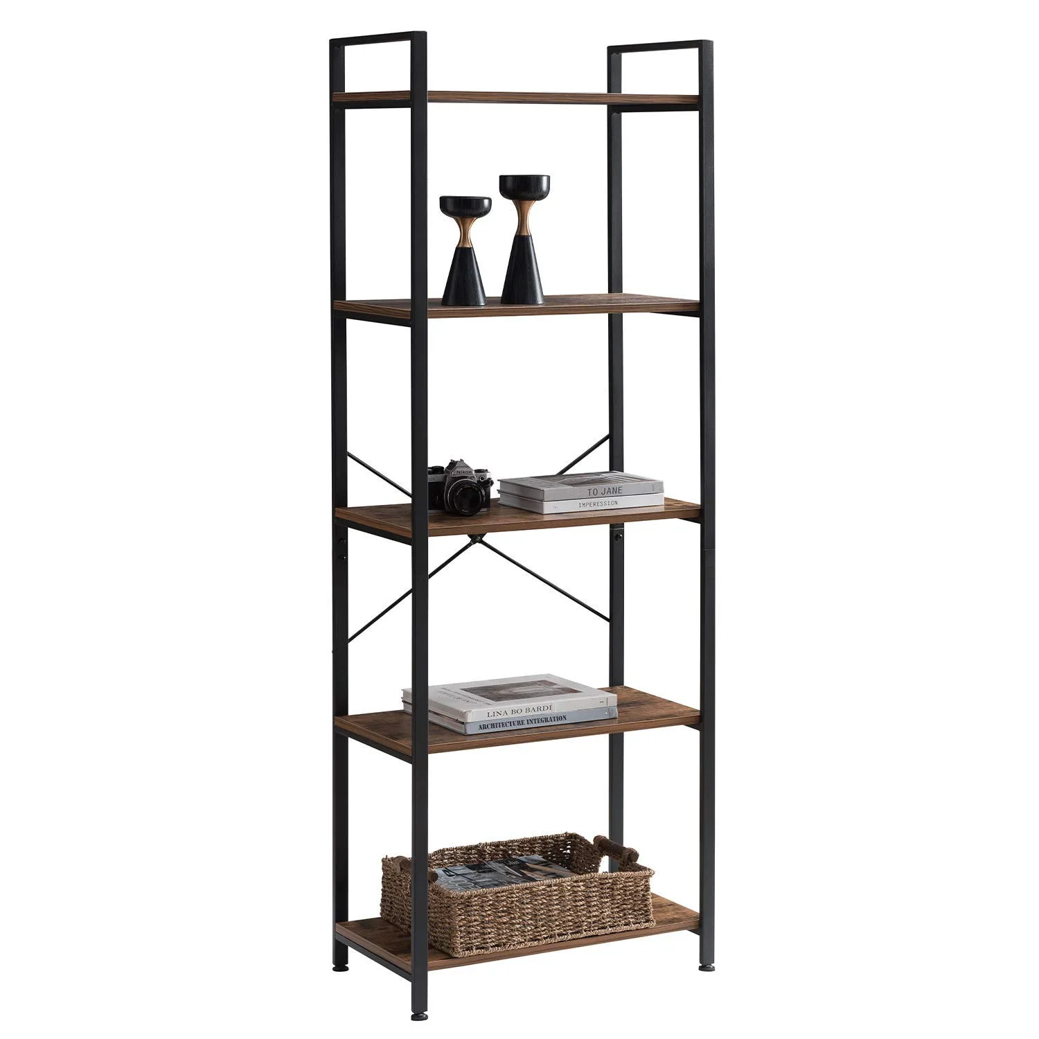 
Exquisite and modern bookcases bookcase ladder shelf Preferential sale wooden bookshelf 