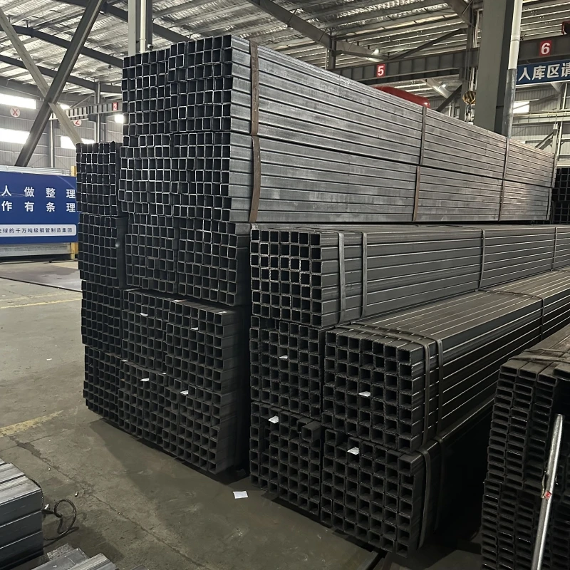 Hollow Section Hot Rolled ASTM Gr60 A36 Q235 Q355 1045 Sch40  Rectangular Carbon Steel Tube