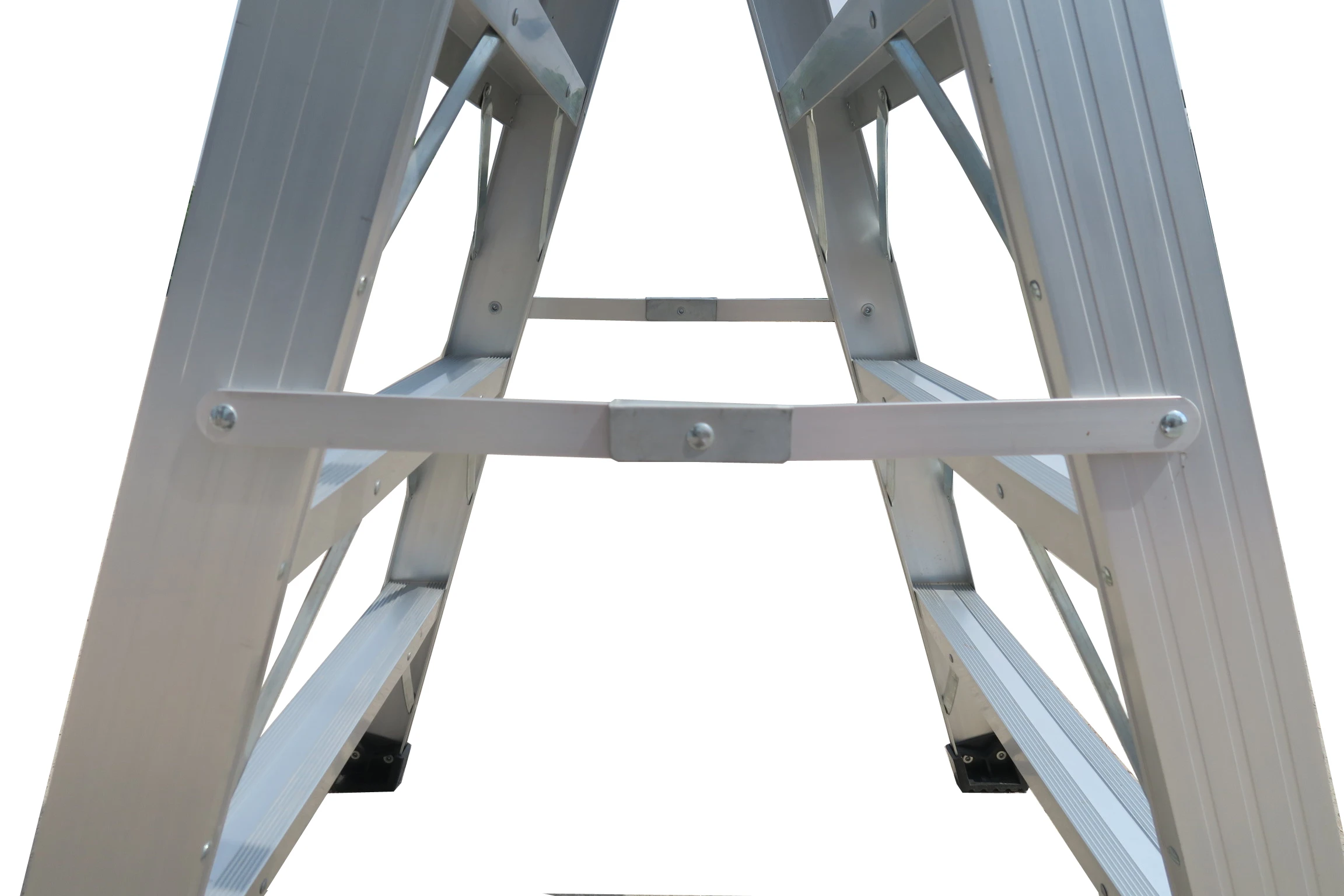 Multipurpose adjustable aluminium alloy step ladder
