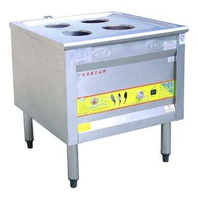 Газовая Пароварка baozi с четырьмя отверстиями для димсам и Пельменей