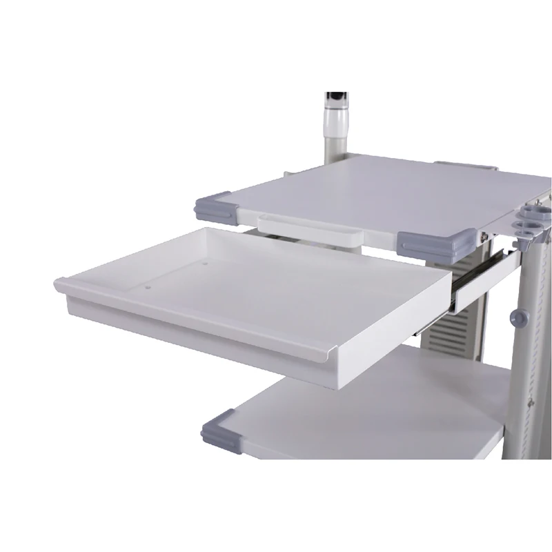 hospital equipment height adjustable endoscopy cart supplier