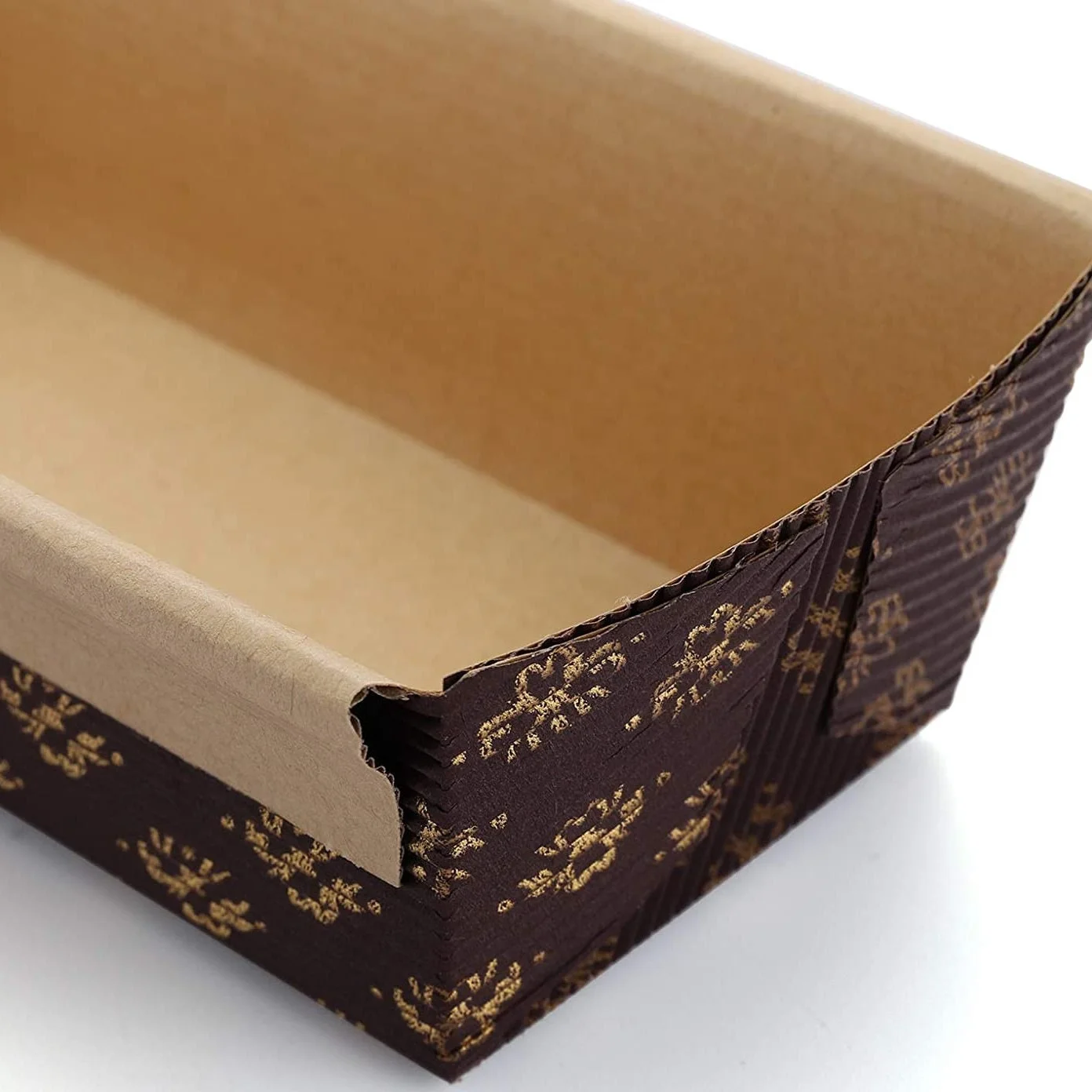 Hot selling in the United States panettone paper mold Food grade panettone packaging box kraft bags paper