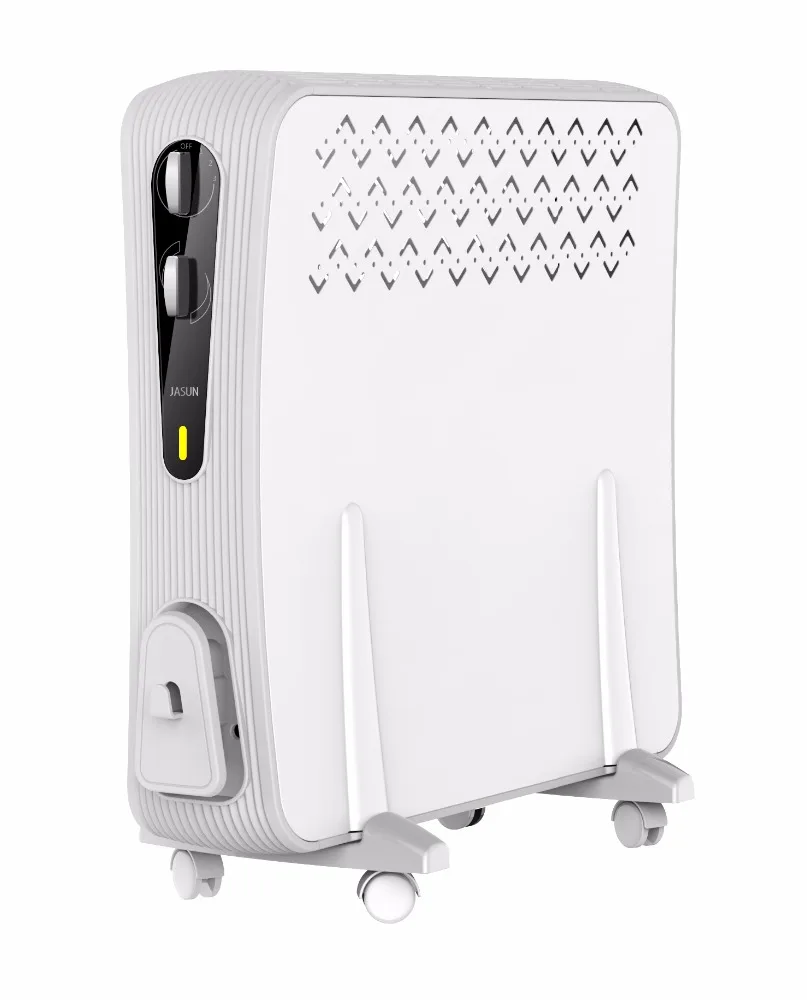 New design aluminum radiator oil free radiator floor LCD display remote control heating radiator convector heater