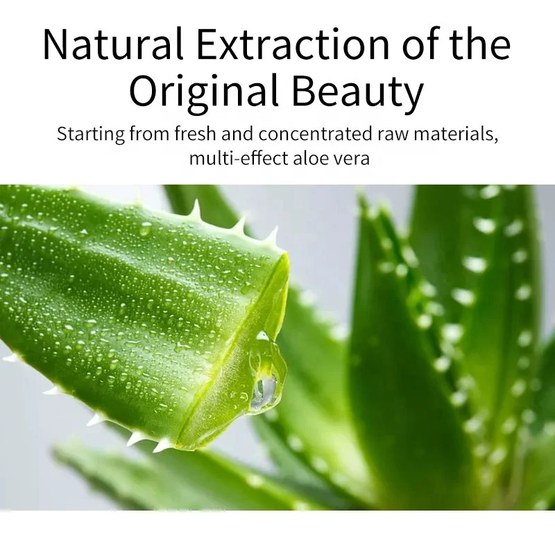 Wholesale Private Logo Brightening Gel Aloe Vera Face Cream Natural Organic 99% Pure Aloe Vera Gel