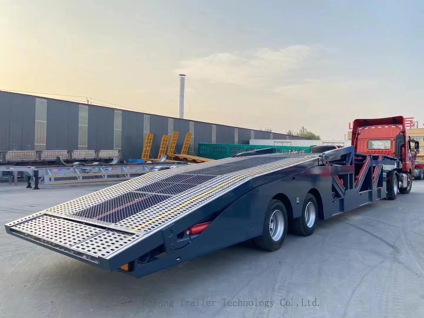 High quality car transport semi-trailer aluminum floor for semi-trailer