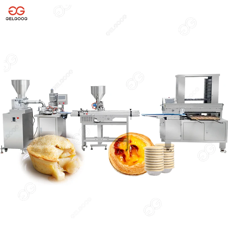 Industrial Automatic Maker Strawberry Tart Shell And Pie Production Machinery Tart Machine 8cm