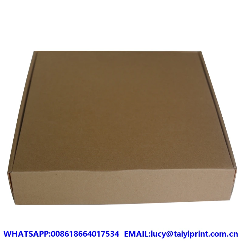 
Custom printed t-shirt jumbo kraft easy-fold box mailers 