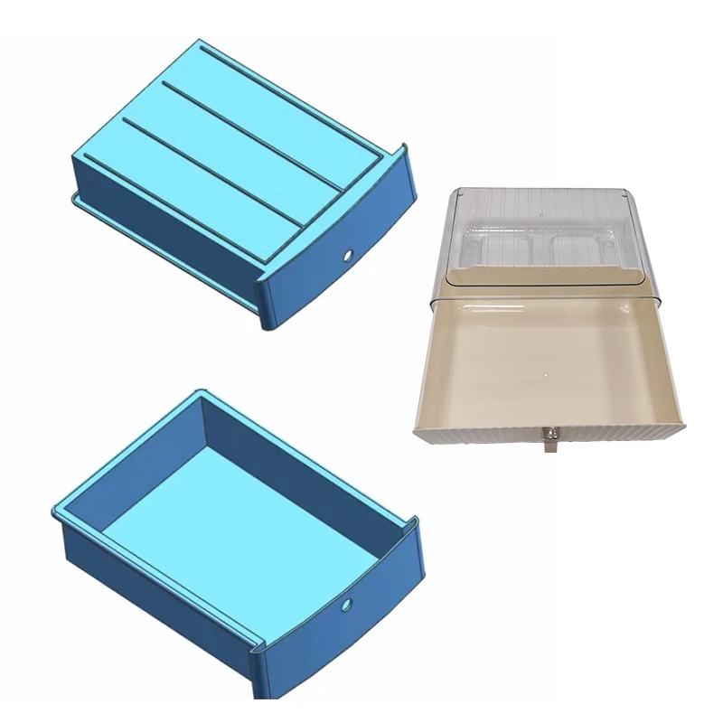 Underwear Storage Box Mold Drawer Sock Storage Box Injection Mould