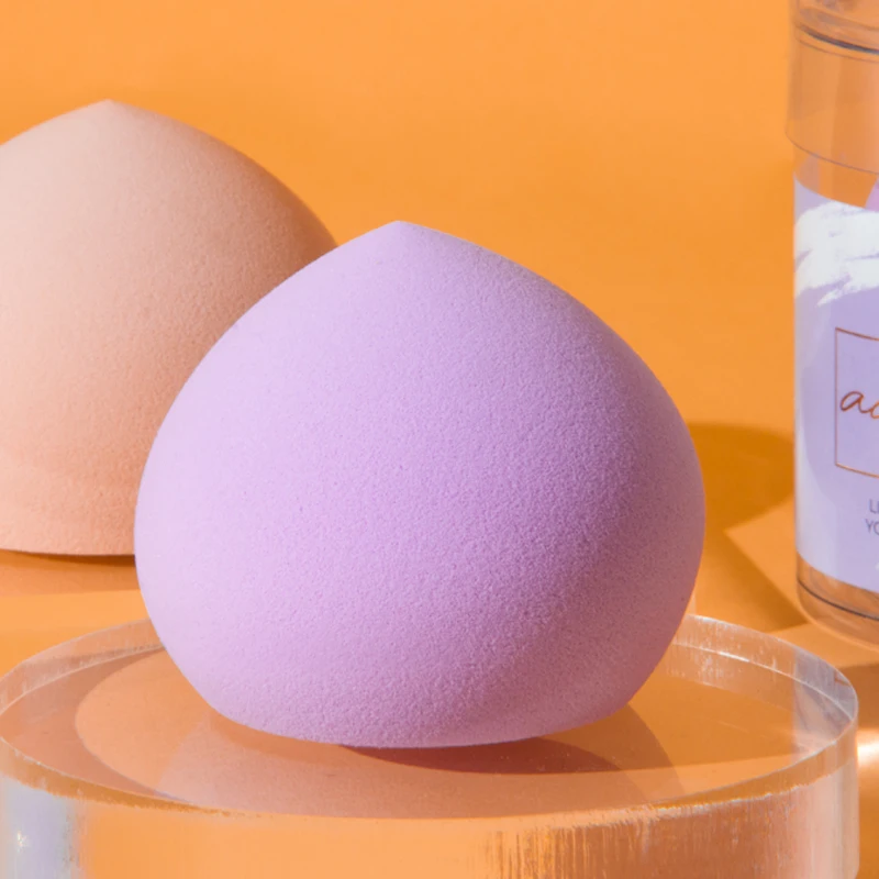 Хит продаж мини-мягкая безперсиковая губка для макияжа зефир косметический инструмент