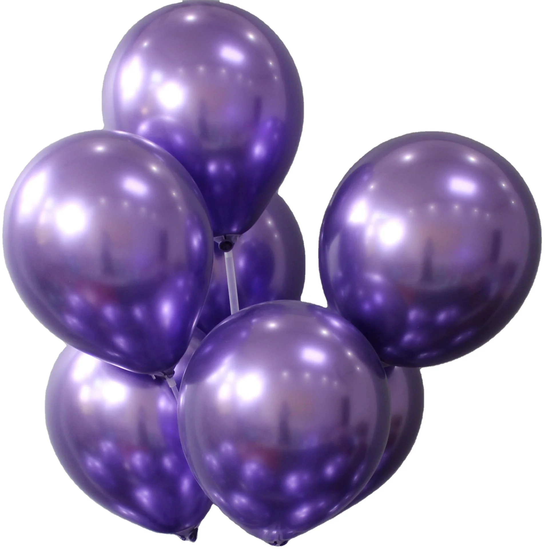 Globos manufacturers wholesale suppliers 100pcs latex helium balon 5/10/12/18 inch Chrome metal party balloons ecuador balloon