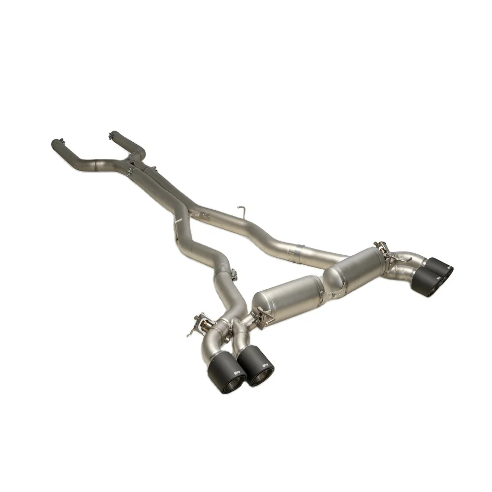 OEM высокопроизводительная выхлопная система для BMW M5 F90 4 T 2018-2023 прямая труба из нержавеющей стали 304 SS