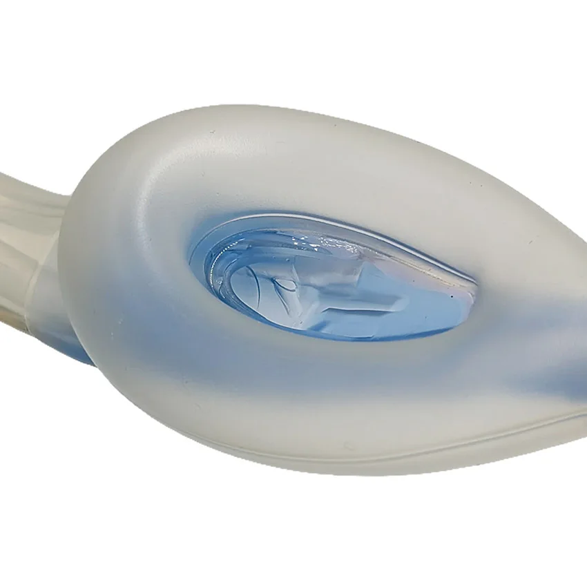 Transparent Clear Medical Grade Silicone advanced Laryngeal Mask Airway double Lumen Airway