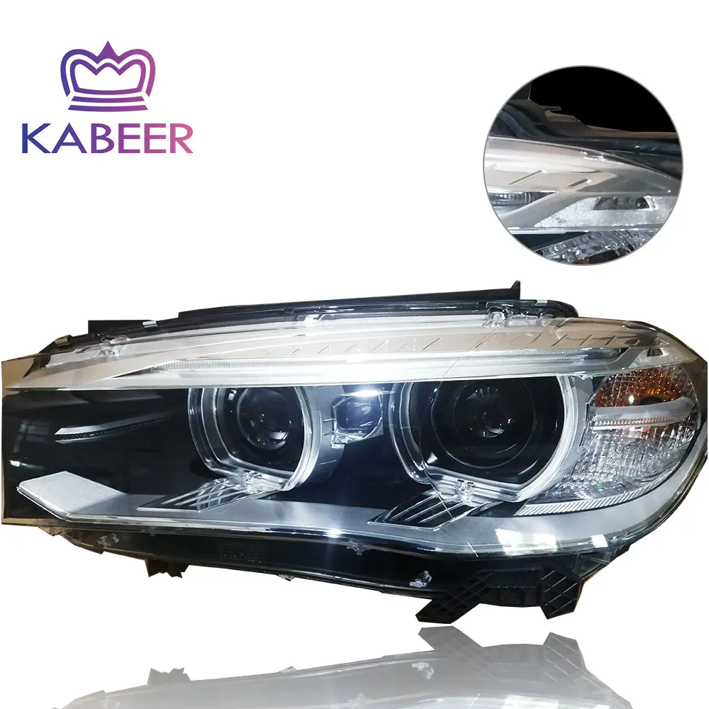 For BMW X5 F15 F85 F16 F86 2014 2015 2016 Xenon Headlight HID head lamp For USA version