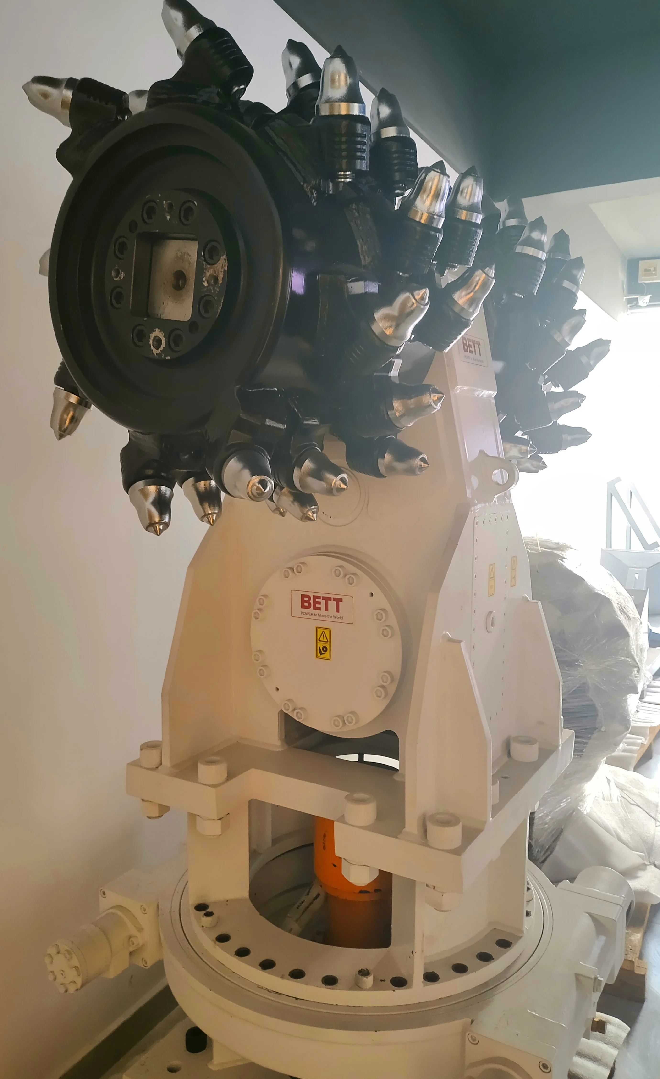 Low Noise Breaking And Demolition Machine For 30-40 Ton Excavators Rotary Drum Cutter