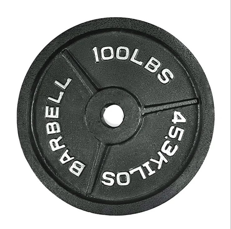 2021 Cast Iron Weight Plates Premium Strength Training Workout And Weight Paint Barbell Tray