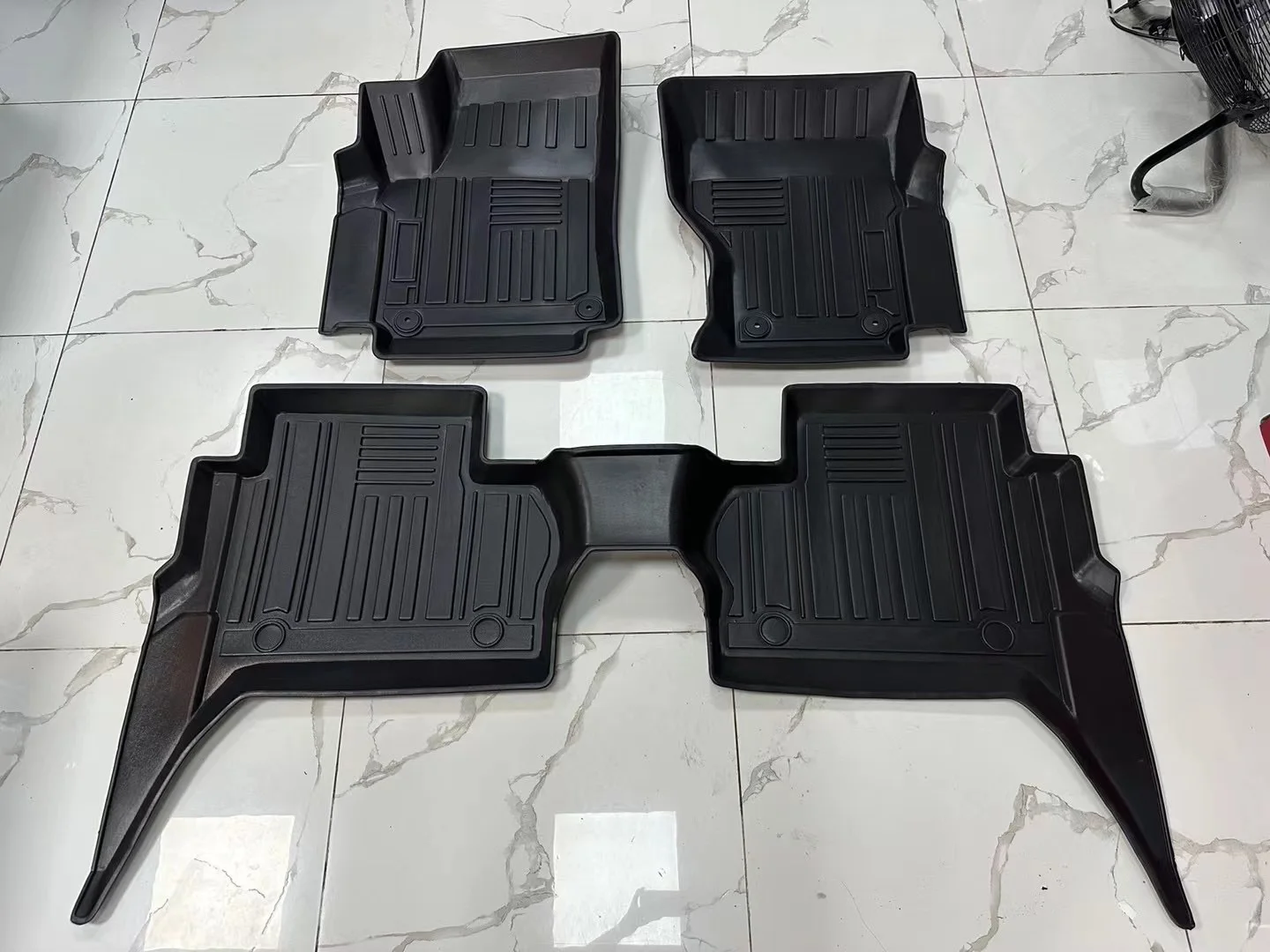 TPE Carpet Liner Offroad 4x4 Pickup LHD Floor Mat For For Volkswagen Amarok 4-door 2010-2021 Foot Mats