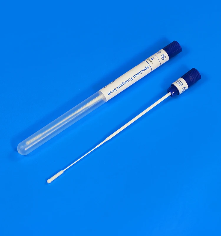 Одноразовые Стерильные носовые тампоны, флокированные носовые тампоны с гибкой палочкой