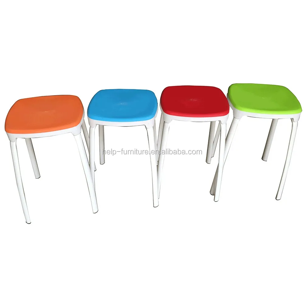 PP cheap plastic foot stools