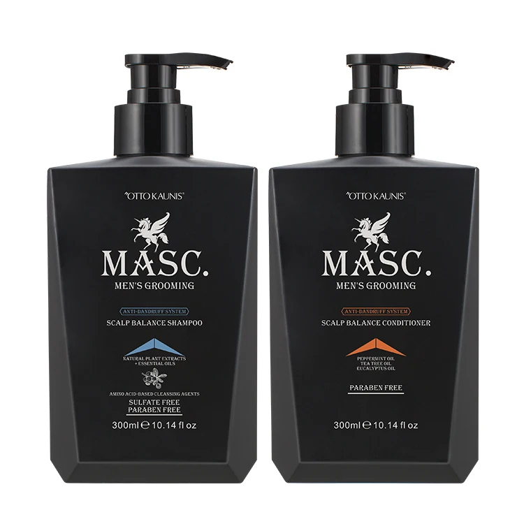 OEM Remove Dandruff Shampoo and Conditioner Natural Plant Extract Nourishing Men Deep Cleaning Refreshing Anti Dandruff Shampoo