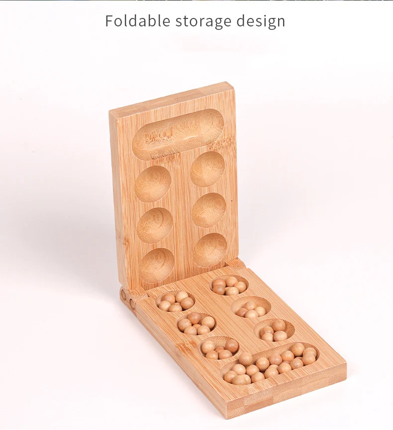 Складные шахматы развивающая игрушка настольная игра Mancala детская смешная