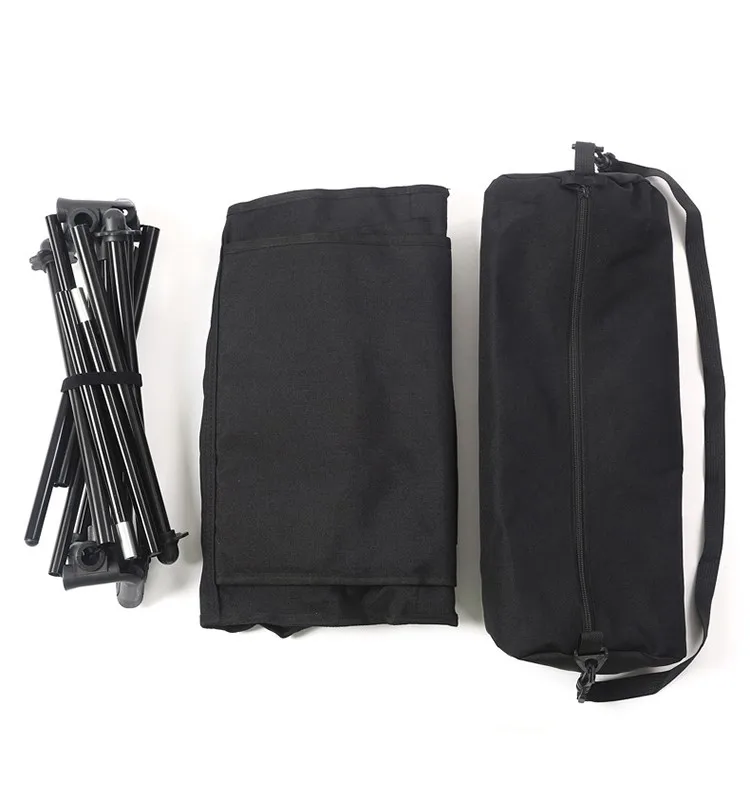 Portable Moon Chair Foldable Beach Chair Folding Camping Chair Light Weight Portable Factory Outdoor for Adults Zipper Bag 1.1KG