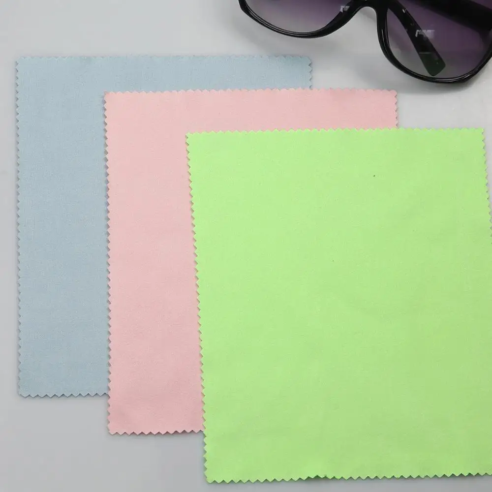 
China supplier best competitive price glasses cleaning cloth Custom print microfiber glasses cleaning cloth 