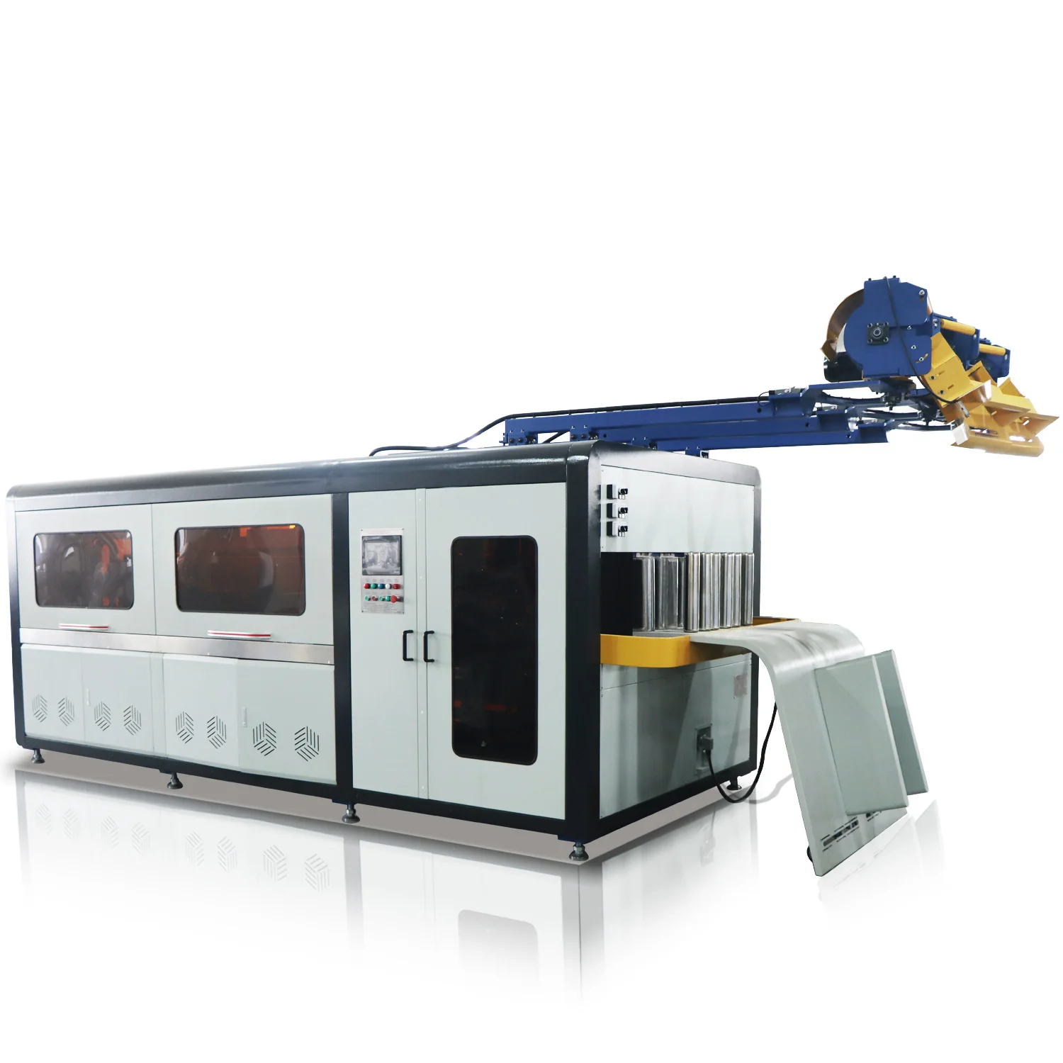 JK-AS3 Automatic Assembly Line Mattress Pocket Spring Glue Machine