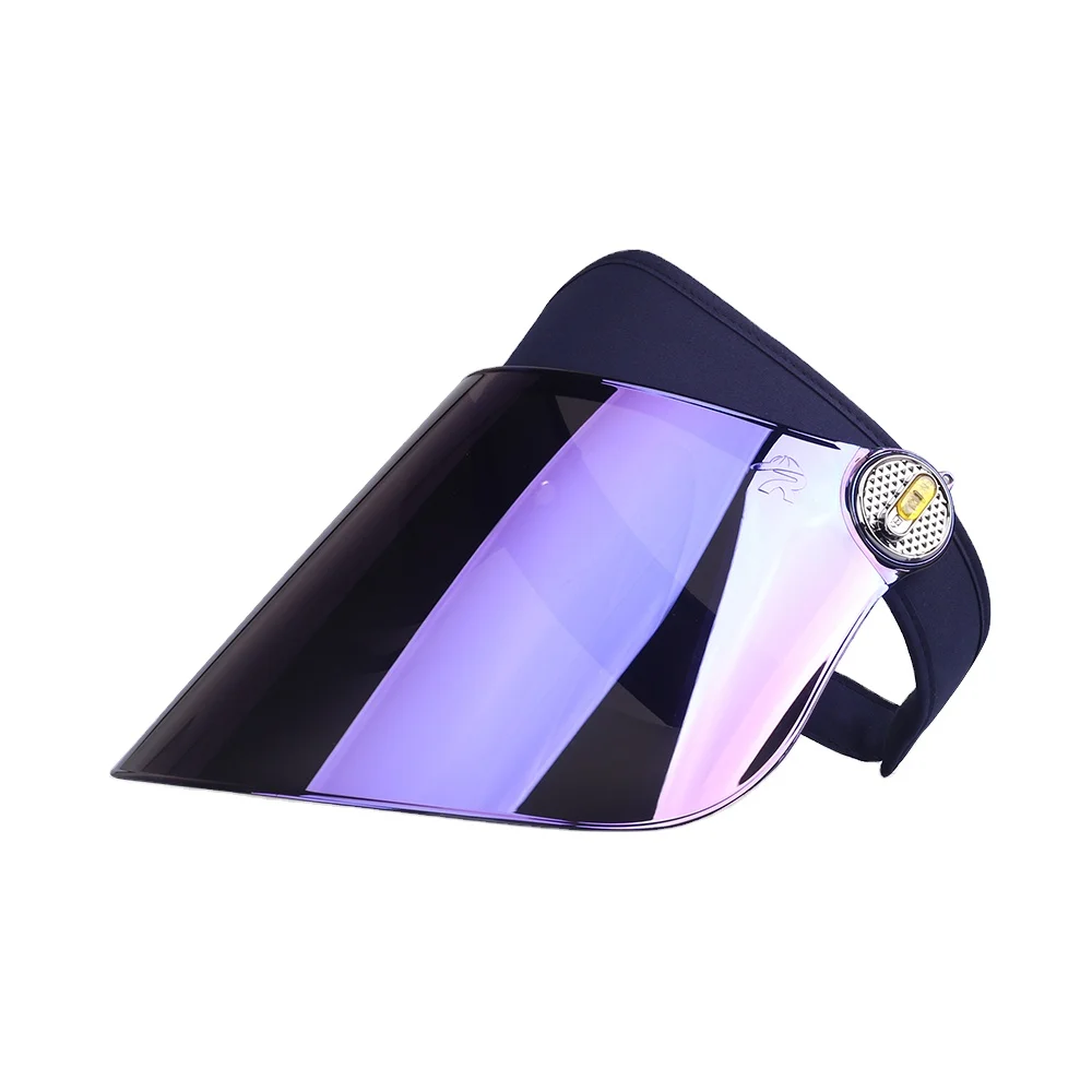 2023 summer outdoor visor cap transparent Customized Sunshade cap hat UV Protection sun visor