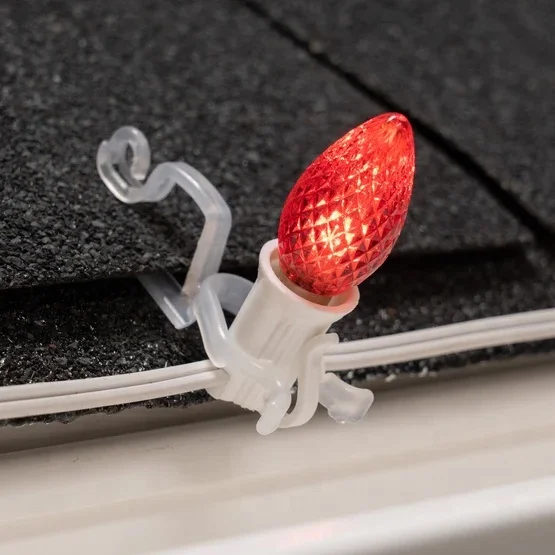 All-In-One Plus Christmas Light Clips for C7 C9 Light String Decoration Installation